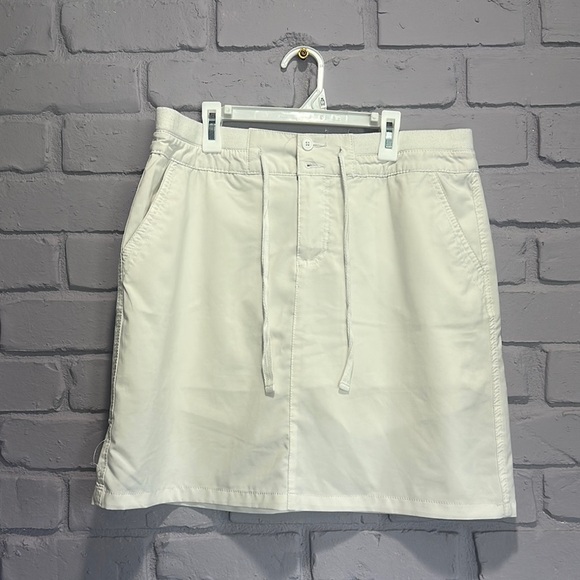 Stylish Off-White Skirt with Drawstring size 10 - Picture 2 of 7